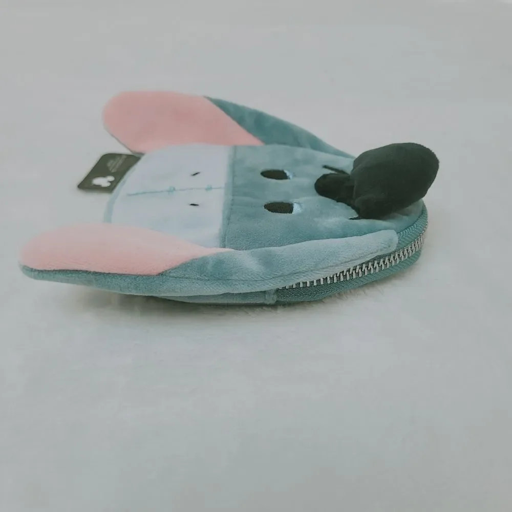 Bioworld Disney Winnie the Pooh Eeyore Figural Coin Purse Wallet Plush New OOS
